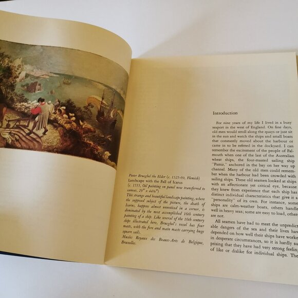 1960s Themes in Art: Sailing Ships Book Vintage Artwork Paintings George Wallace - Picture 5 of 10